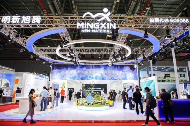 拥抱蓝色星球，明新旭腾携全系可持续材料亮相上海车展