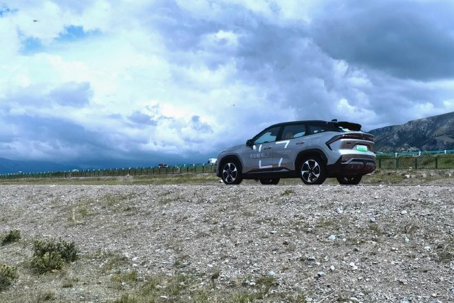 What it should look like in a comfortable journey, long-distance test drive Galaxy L7