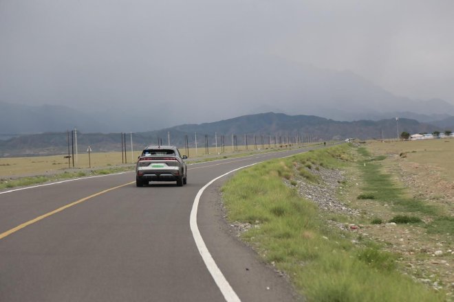 What it should look like in a comfortable journey, long-distance test drive Galaxy L7