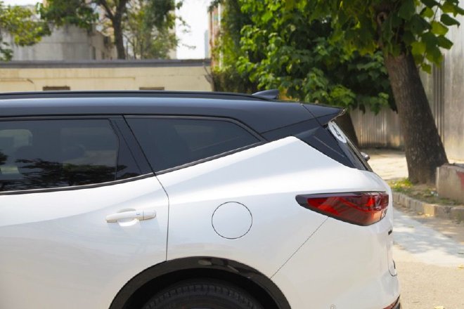 外观套件升级 到店实拍雪佛兰开拓者白夜版