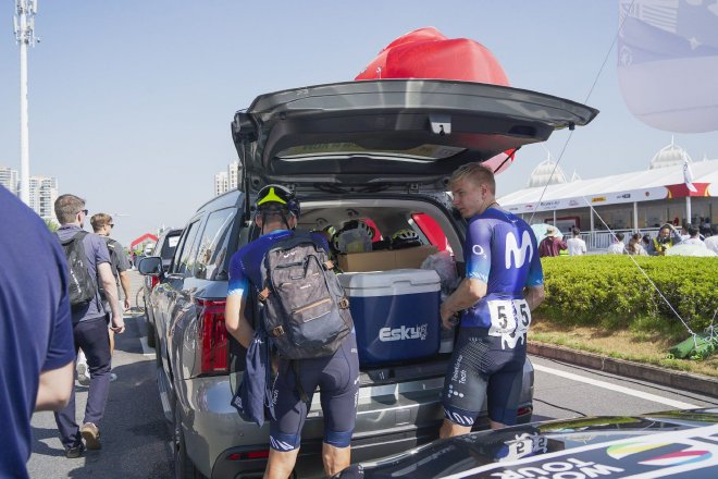 环广西公路自行车巡回赛 新哈弗H5护航