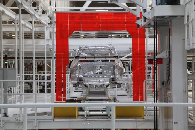 技术引领制造工艺 参观蔚来第二先进制造基地