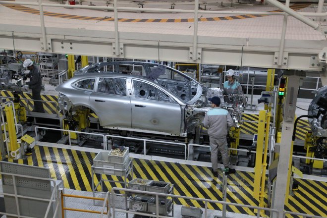 技术引领制造工艺 参观蔚来第二先进制造基地