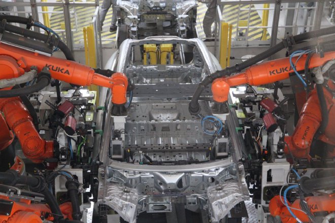 技术引领制造工艺 参观蔚来第二先进制造基地