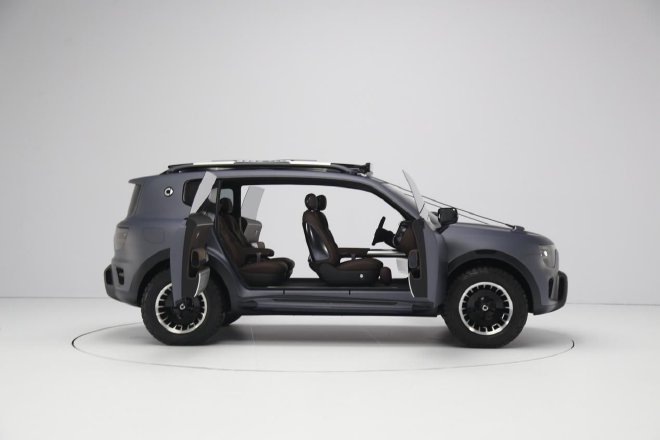 2024北京车展：静态体验smart精灵#5概念车