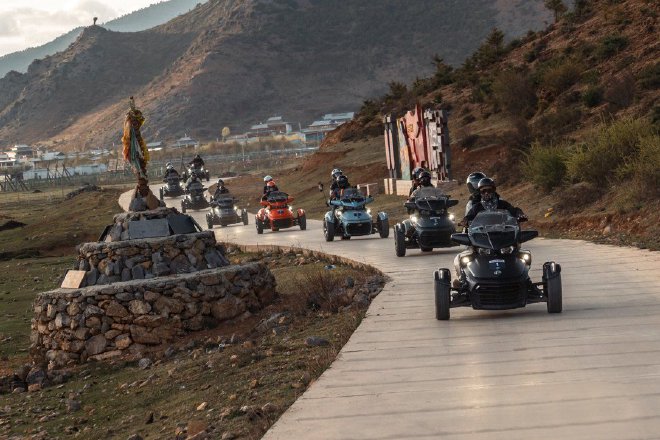 庞巴迪BRP携新品亮相北京国际摩托车展