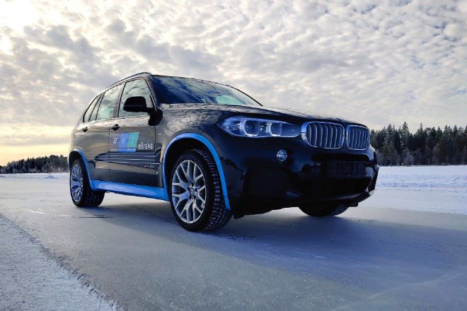 2024年3月，京西集团第三代EMB于瑞典阿尔耶普卢格进行冬季寒区测试