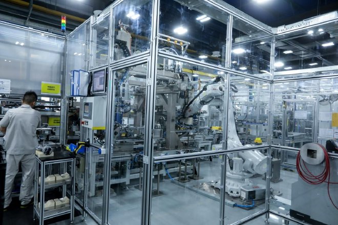 “合”平台 “芯”未来 走进博世华域转向系统烟台工厂