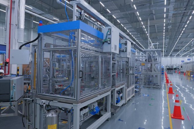 “合”平台 “芯”未来 走进博世华域转向系统烟台工厂