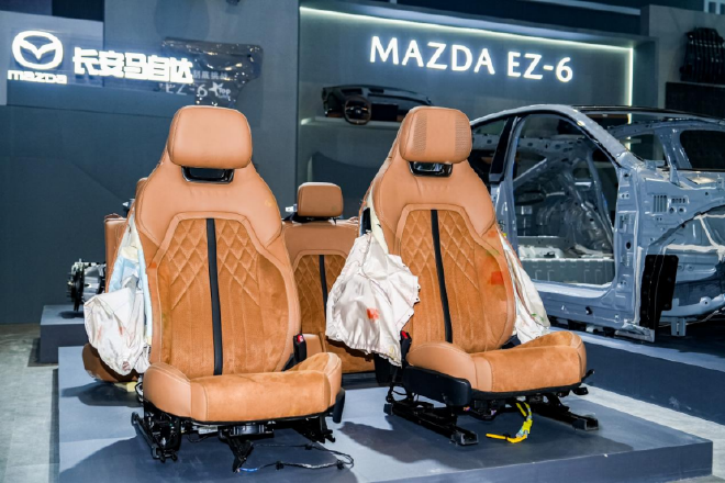 长安马自达MAZDA EZ-6碰撞测试拆车解读
