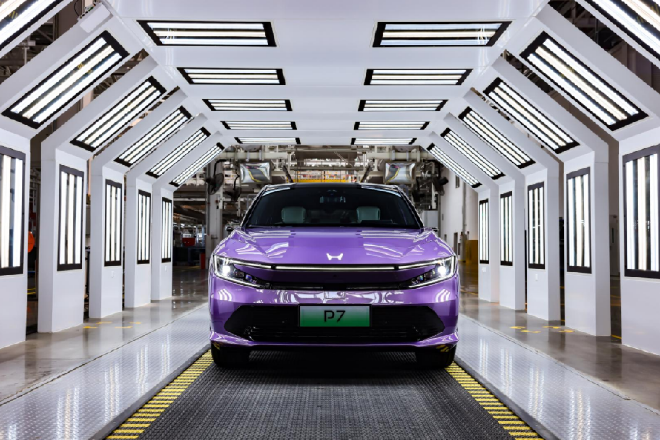 广汽本田开发区新能源工厂落成 全新电动车型P7下线