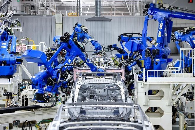 广汽本田开发区新能源工厂落成 全新电动车型P7下线