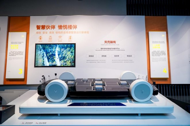 东风汽车天元架构展出