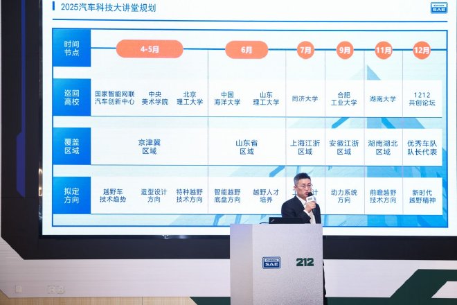212越野车携手中国汽车工程学会启动2025硬派越野巡回课