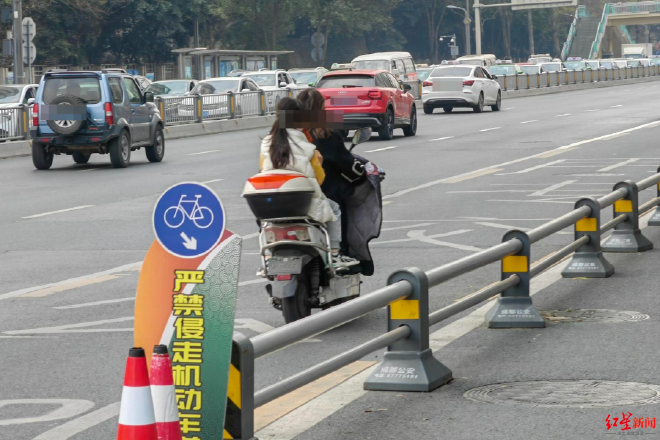 电瓶车随意进入机动车道等违章行为，对预测带来了很大不确定性