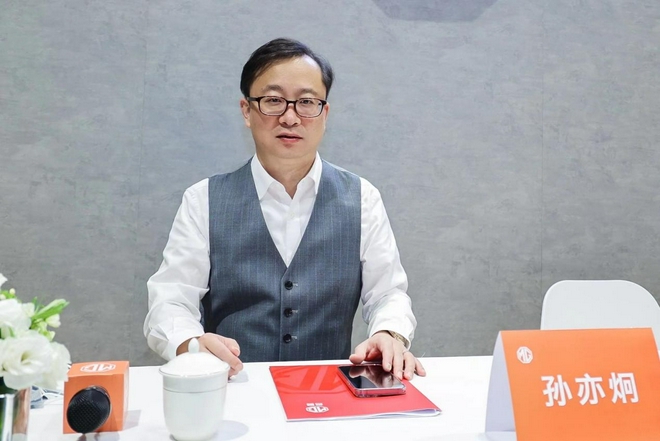 上汽乘用车公司副总经理&nbsp;孙亦炯