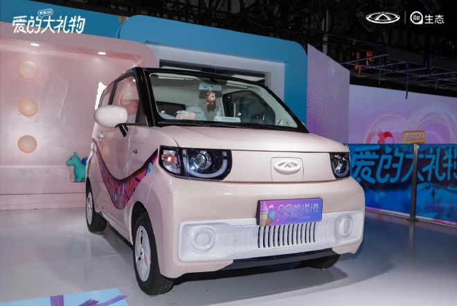 2022成都车展：奇瑞无界Pro/QQ冰淇淋场景车亮相