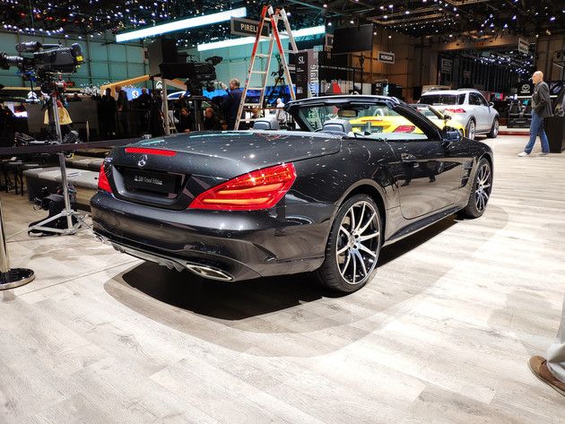 2019日内瓦车展：奔驰SL 500 Grand Edition亮相