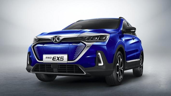 最大续航520km 北汽新能源EX5将于明年1月上市