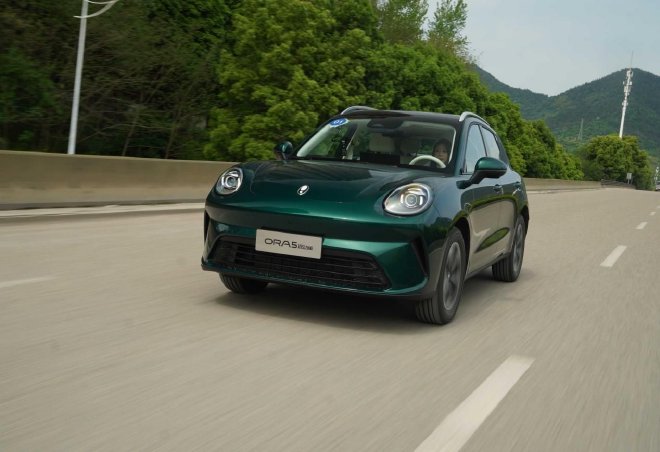 有劲好开还省油 长城欧拉5混动开着像台高级电车