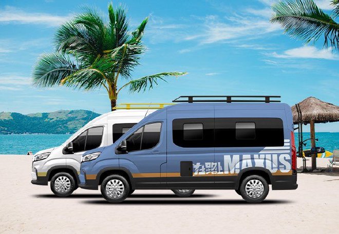 上汽大通MAXUS旅行家RVLIFE 乐玩版的潮酷颜值