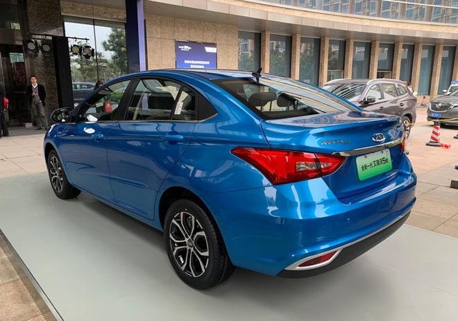 细节有调整 奇瑞两款新能源车型首发