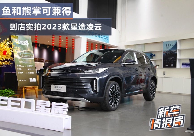 鱼和熊掌可兼得 到店实拍2023款星途凌云