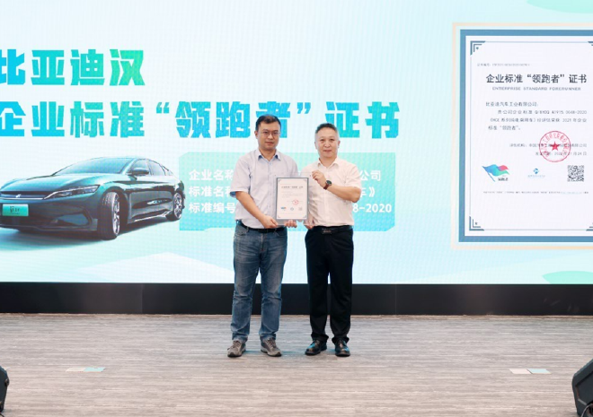 2022年企业标准领跑者交流会之走进比亚迪