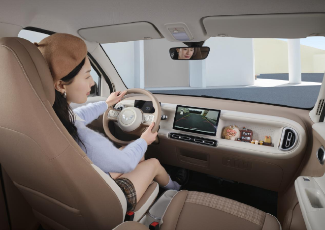 配10.1英寸多媒体屏幕 第五代宏光MINIEV将于3月底上市