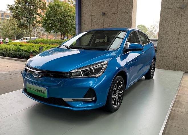 细节有调整 奇瑞两款新能源车型首发