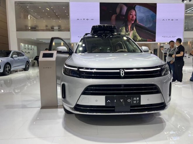 2023天津车展：强吸引力之车 新款问界M7