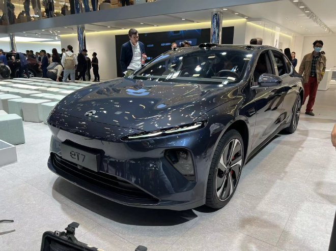 2024 Beijing Auto Show: The new Weilai ET7 is officially launched.