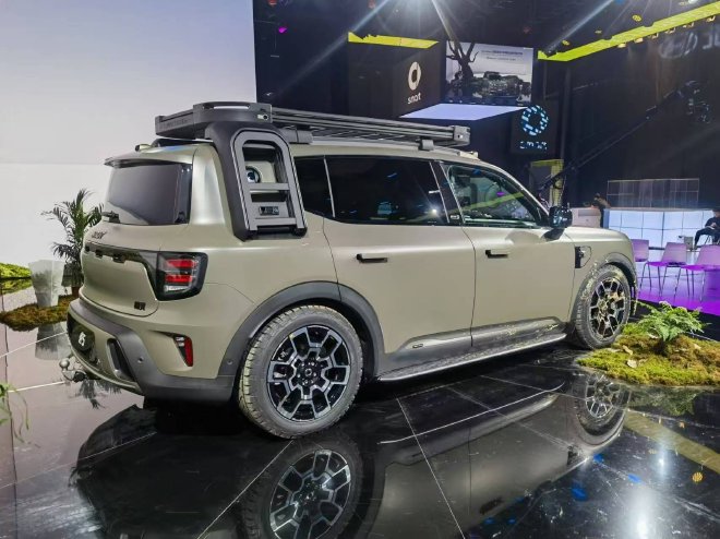 成都车展：smart精灵#5丛林之境首发版