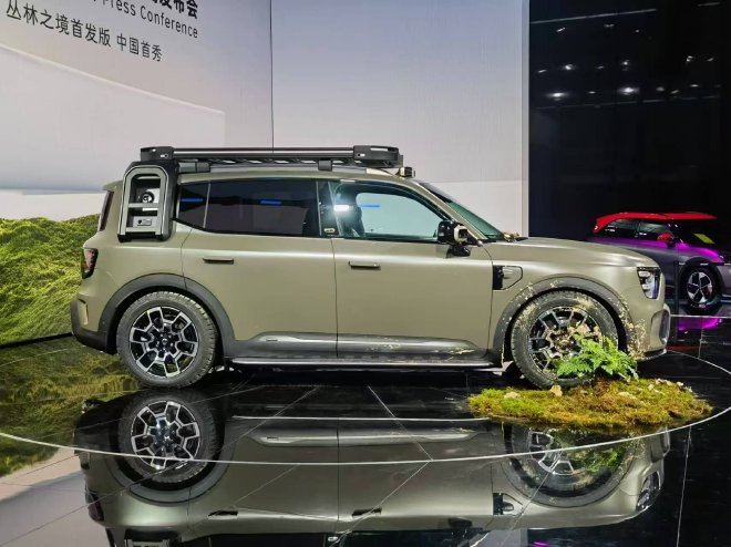 成都车展：smart精灵#5丛林之境首发版