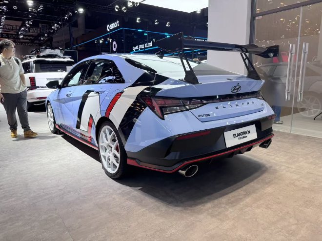 2025成都车展：现代Elantra N TCR Edition首秀