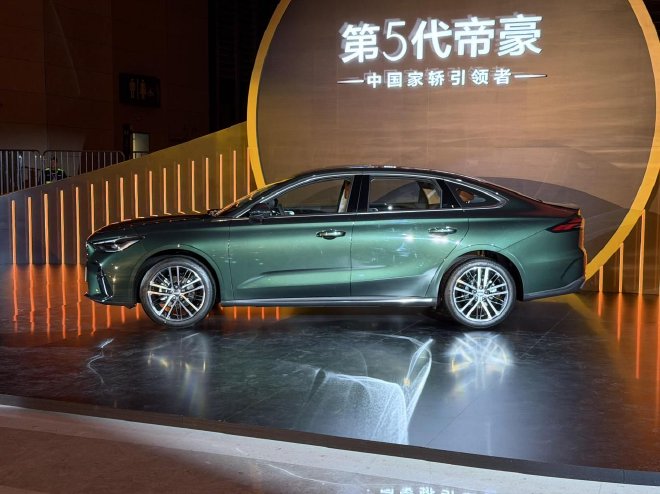 限时6.59-8.29万元 第5代帝豪上市