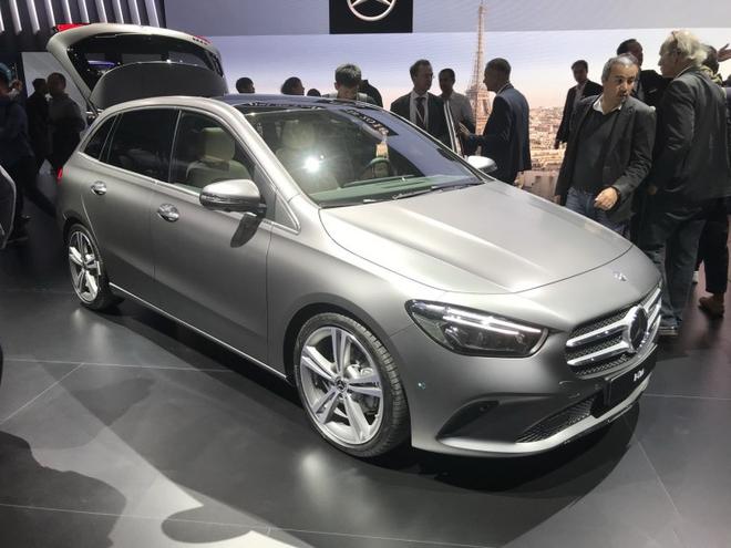 全新奔驰B级亮相巴黎车展