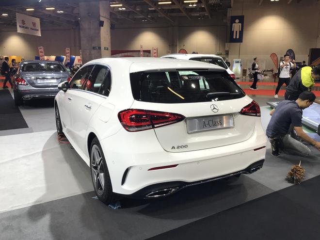 奔驰A级亮相澳门车展