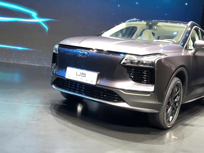 爱驰U5量产车正式亮相 基于MAS平台打造