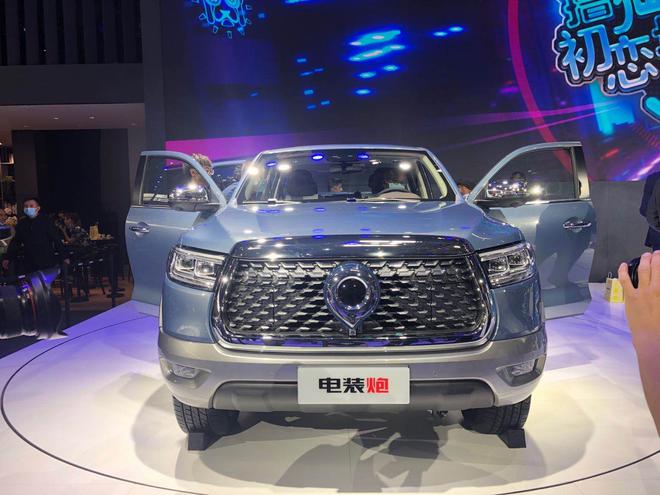 2020北京车展：长城炮皮卡EV商用版上市/乘用版开启预售