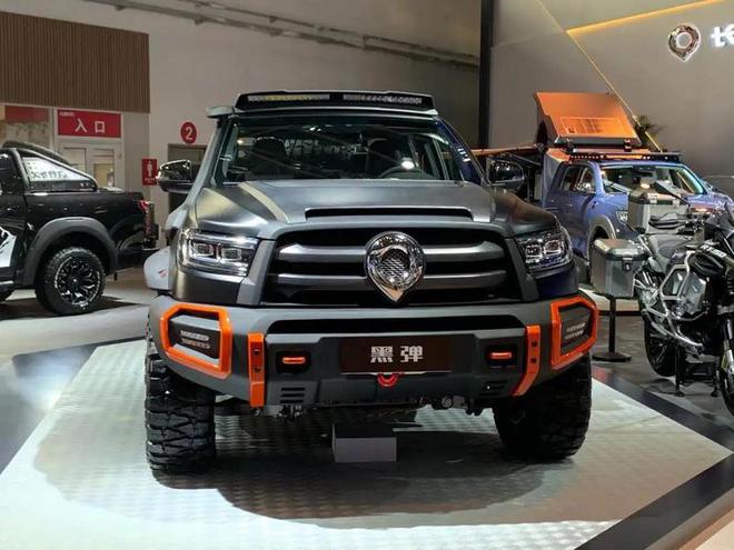 专为越野打造 长城炮黑弹版将上海车展预售