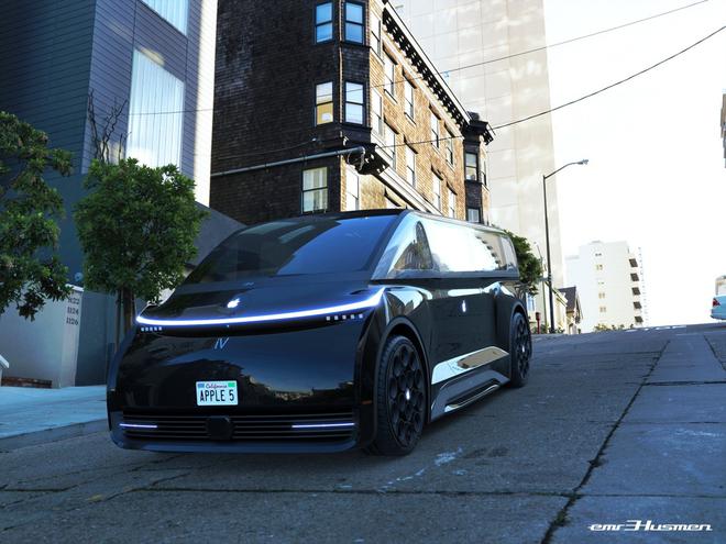 设计师畅想苹果iV汽车 变身长5米MPV/采用浓郁日式风格