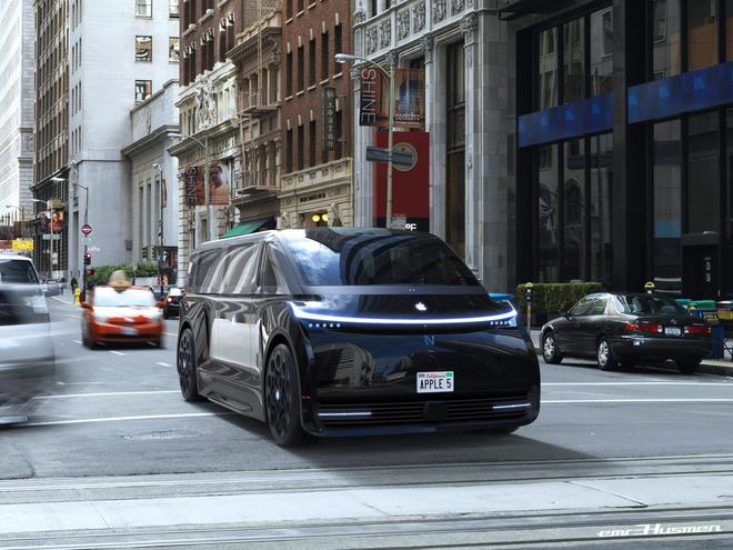 设计师畅想苹果iV汽车 变身长5米MPV/采用浓郁日式风格