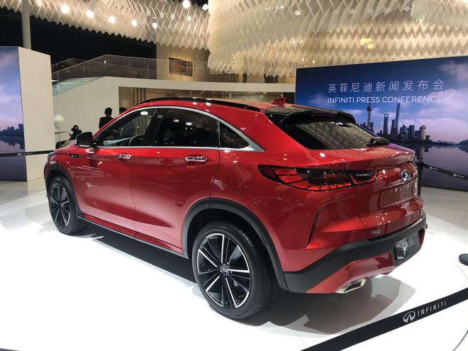 2021上海车展：英菲尼迪QX55正式发布 定位中型轿跑SUV