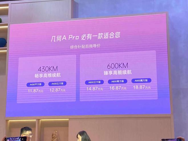 2021上海车展：吉利几何A Pro正式上市