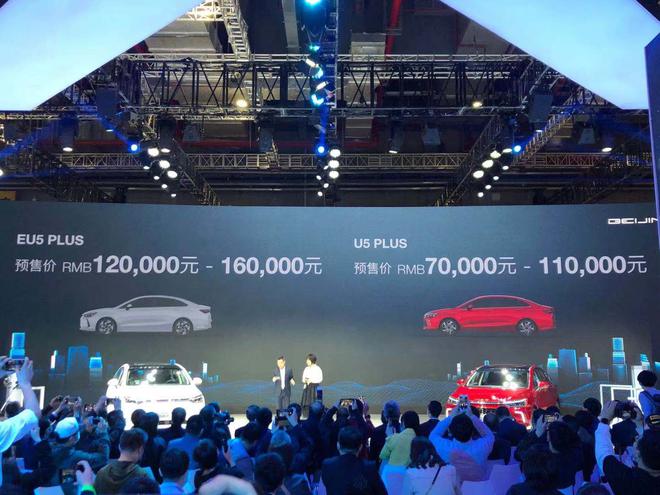 2021上海车展：BEIJING-U5/EU5 PLUS开启预售