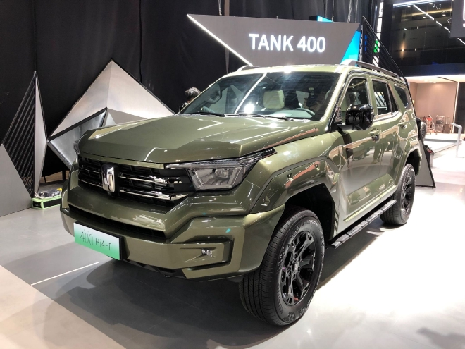 2023上海车展探馆：坦克400、500 Hi4-T亮相
