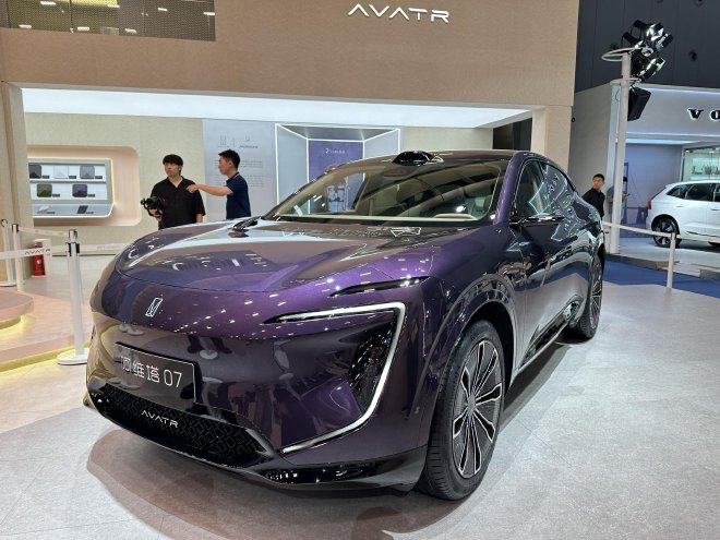 2024成都车展：阿维塔07全球首发亮相