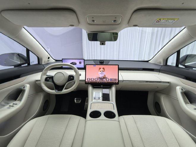 Model Y劲敌 静态体验智界R7