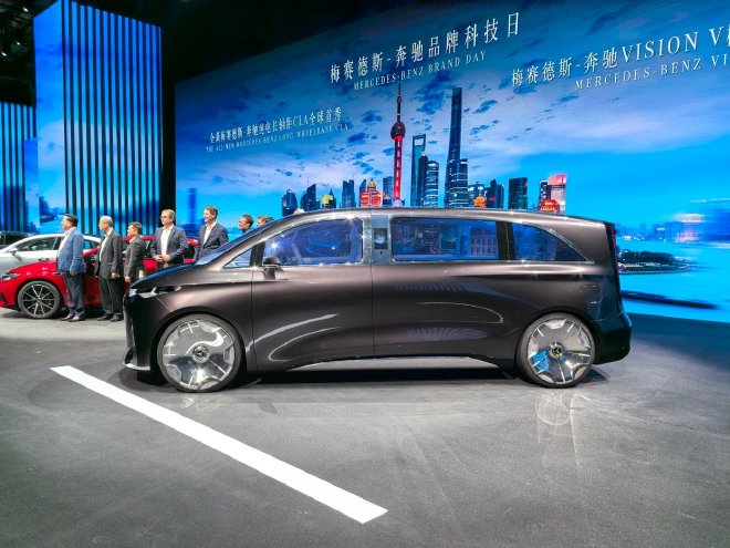 2025上海车展：奔驰Vision V概念车/CLA L等正式亮相